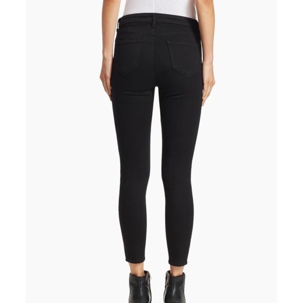 L'AGENCE Chantal Low Rise Skinny Jeans Noir Black Size‎ 26